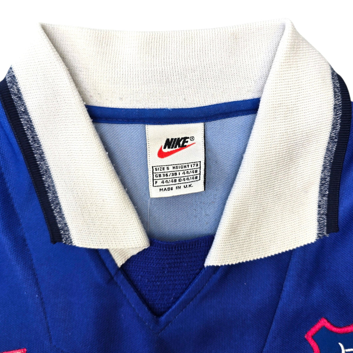 1997/99 Glasgow Rangers Home Football Shirt (S) Nike - Football Finery - FF305573