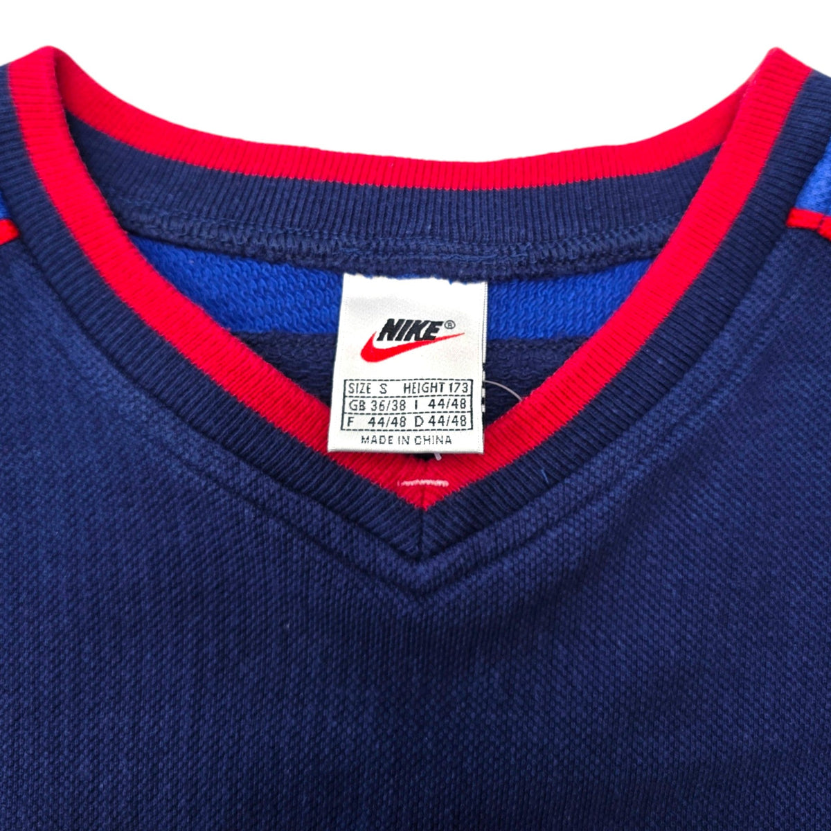 1997/99 Glasgow Rangers Training Sweater (S) Nike - Football Finery - FF307704