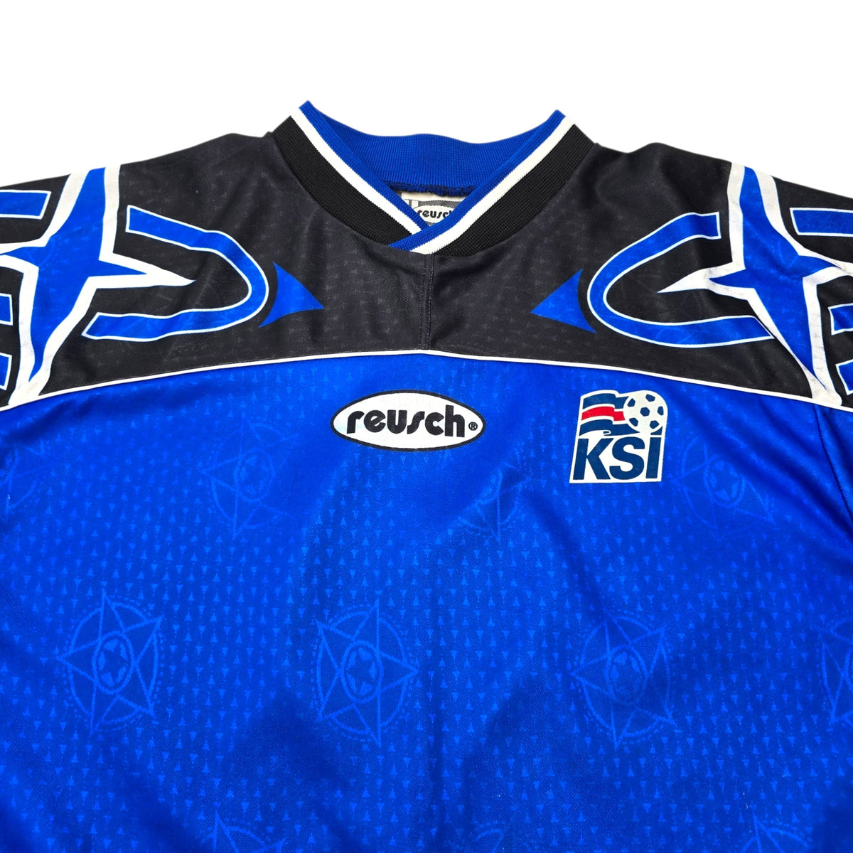 1997/99 Iceland Home Football Shirt (XL) Reusch - Football Finery - FF306722
