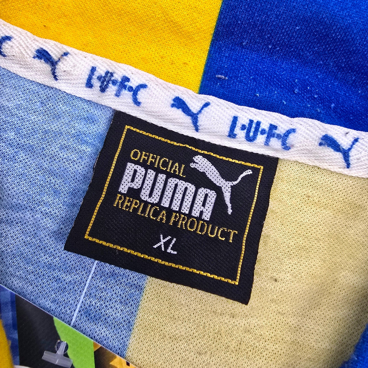 1997/99 Leeds United Away Football Shirt (XL) Puma - Football Finery - FF306971