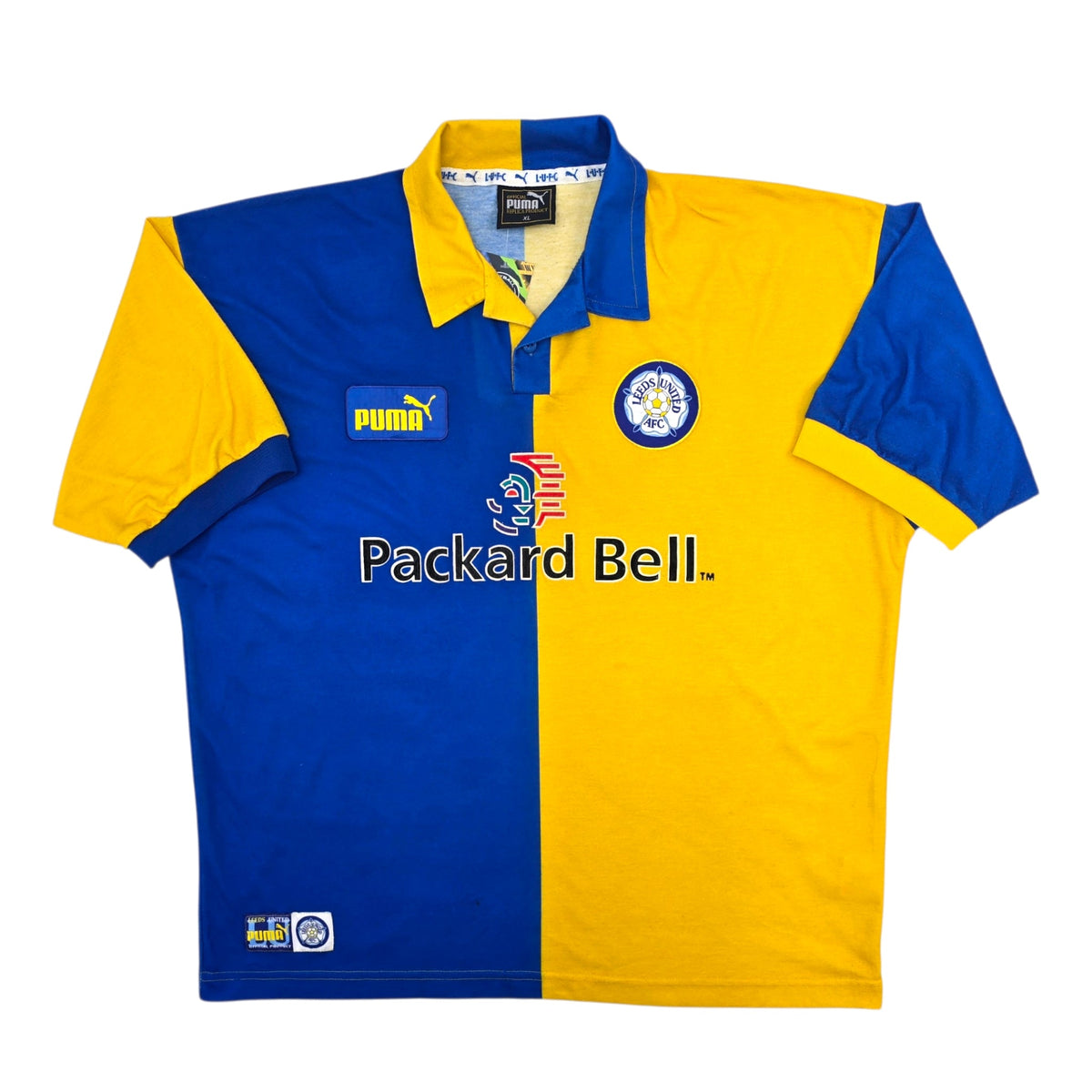 1997/99 Leeds United Away Football Shirt (XL) Puma - Football Finery - FF306971