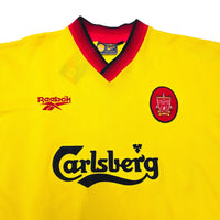 1997/99 Liverpool Away Football Shirt (L) Reebok - Football Finery - FF305116