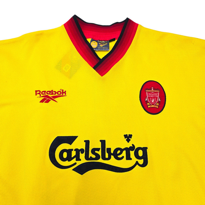 1997/99 Liverpool Away Football Shirt (L) Reebok - Football Finery - FF305116