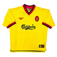 1997/99 Liverpool Away Football Shirt (L) Reebok - Football Finery - FF305116