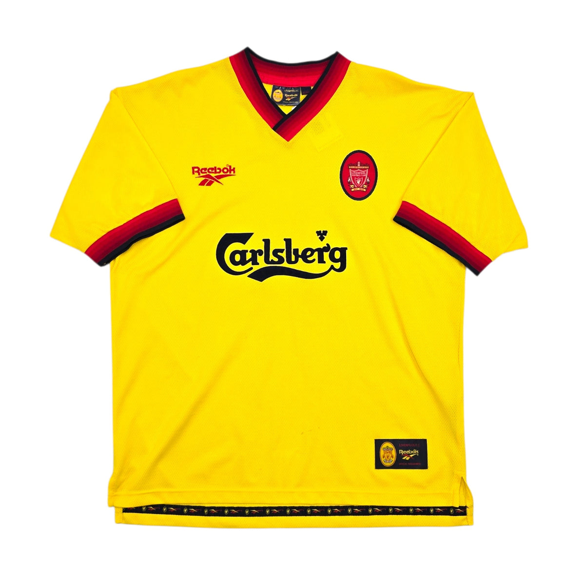 1997/99 Liverpool Away Football Shirt (L) Reebok - Football Finery - FF305465