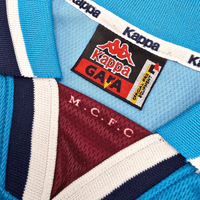 1997/99 Manchester City Home Football Shirt (L) Kappa - Football Finery - FF300176