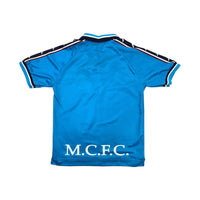 1997/99 Manchester City Home Football Shirt (Y) Kappa - Football Finery - FF203281