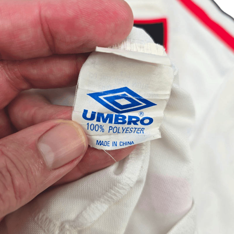 1997/99 Manchester United Away Football Shirt (L) Umbro - Football Finery - FF301571