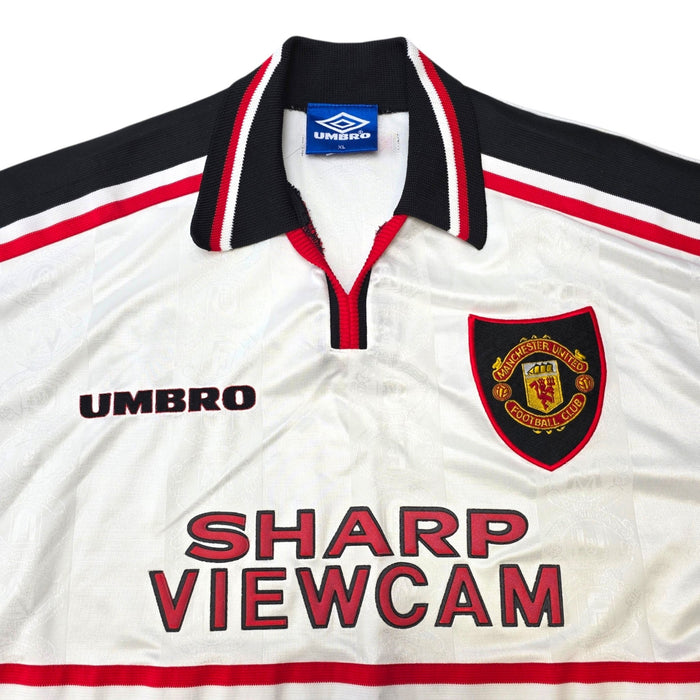 1997/99 Manchester United Away Football Shirt (XL) Umbro - Football Finery - FF306794