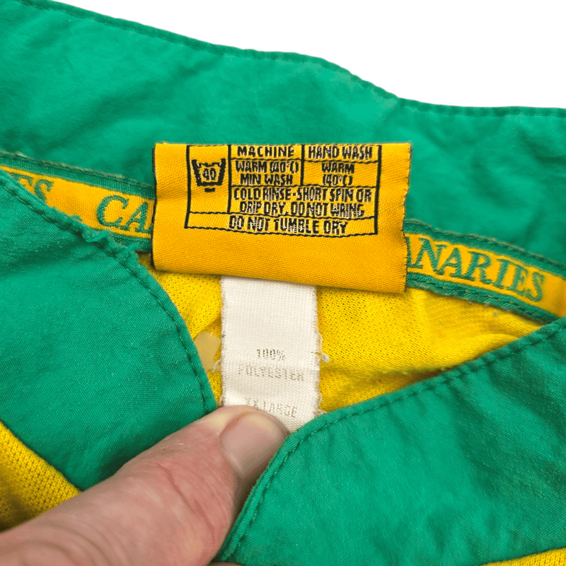 1997/99 Norwich City Home Football Shirt (XL) PONY (Sponsorless Version) - Football Finery - FF301717