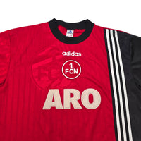 1997/99 Nurnberg Home Football Shirt (XL) Adidas (Signed) - Football Finery - FF306473