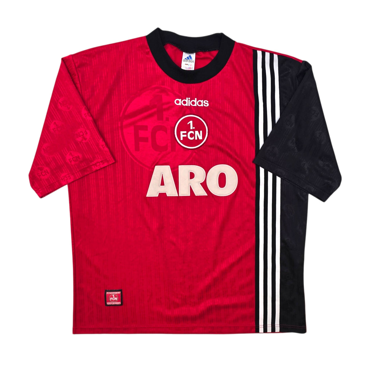 1997/99 Nurnberg Home Football Shirt (XL) Adidas (Signed) - Football Finery - FF306473
