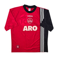 1997/99 Nurnberg Home Football Shirt (XL) Adidas (Signed) - Football Finery - FF306473