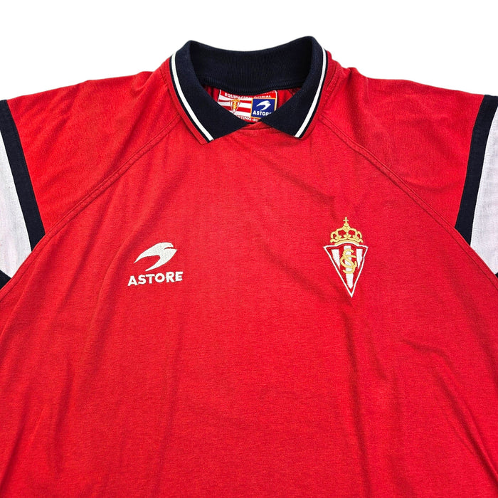 1997/99 Sporting Gijon Training Shirt (XL) Astore - Football Finery - FF202685