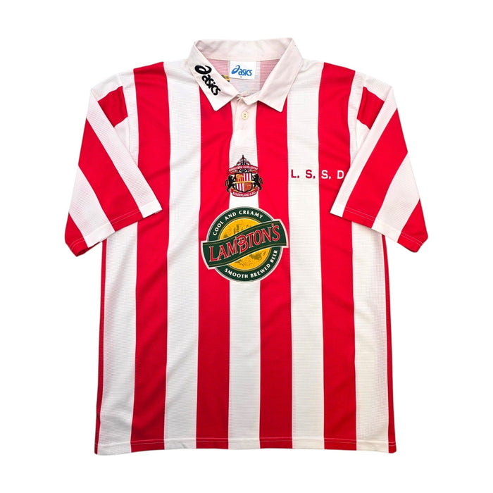 1997/99 Sunderland Home Football Shirt (L) Asics - Football Finery - FF306602