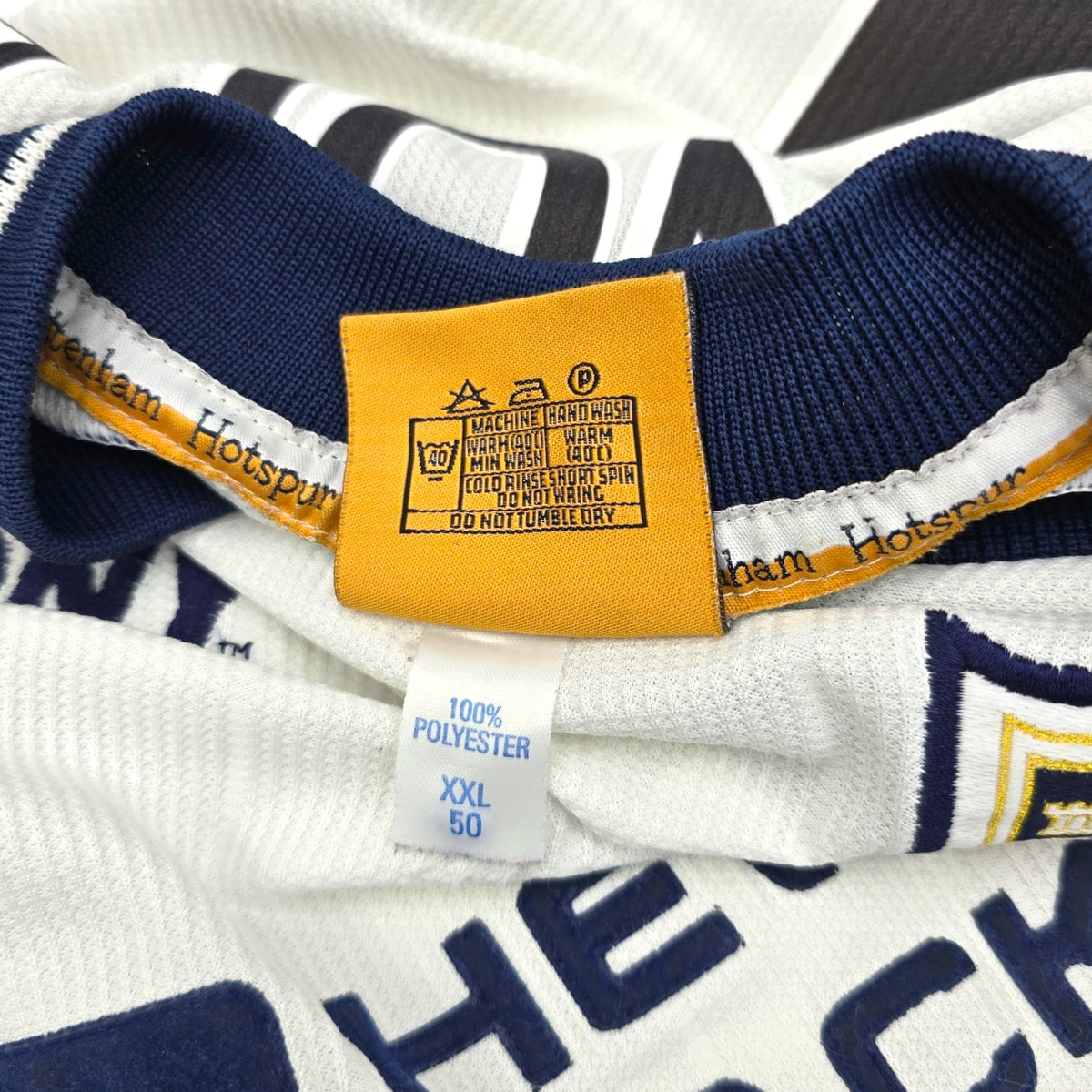 1997/99 Tottenham Hotspur Home Football Shirt (2XL) PONY #14 Ginola - Football Finery - FF203911