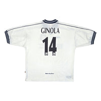 1997/99 Tottenham Hotspur Home Football Shirt (2XL) PONY #14 Ginola - Football Finery - FF203911