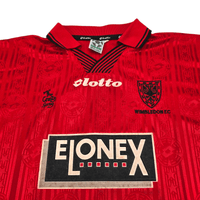 1997/99 Wimbledon Away Football Shirt (L) Lotto (Crazy Gang) - Football Finery - FF301684