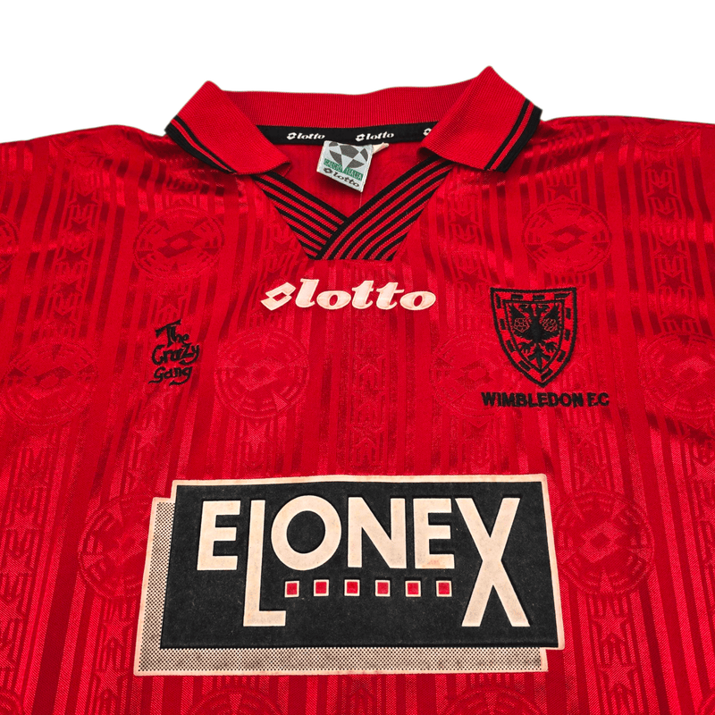 1997/99 Wimbledon Away Football Shirt (L) Lotto (Crazy Gang) - Football Finery - FF301684