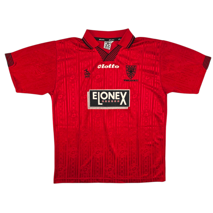 1997/99 Wimbledon Away Football Shirt (L) Lotto (Crazy Gang) - Football Finery - FF301684