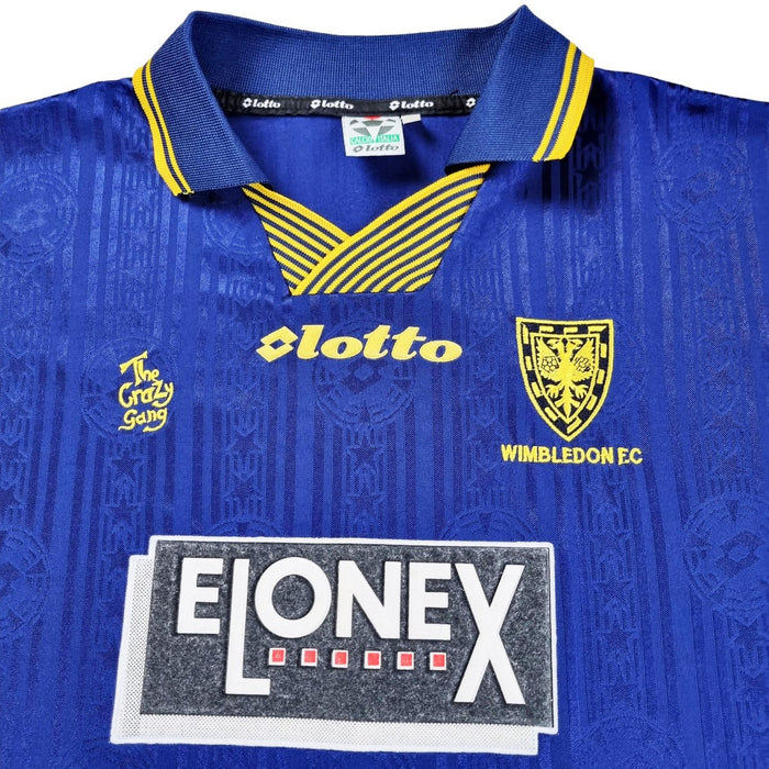 1997/99 Wimbledon Home Football Shirt (XL) Lotto - Football Finery - FF202406