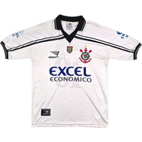 1998 Corinthians Home Football Shirt (XL) Penalty 10 (Marcelinho Carioca) - Football Finery - FF305140