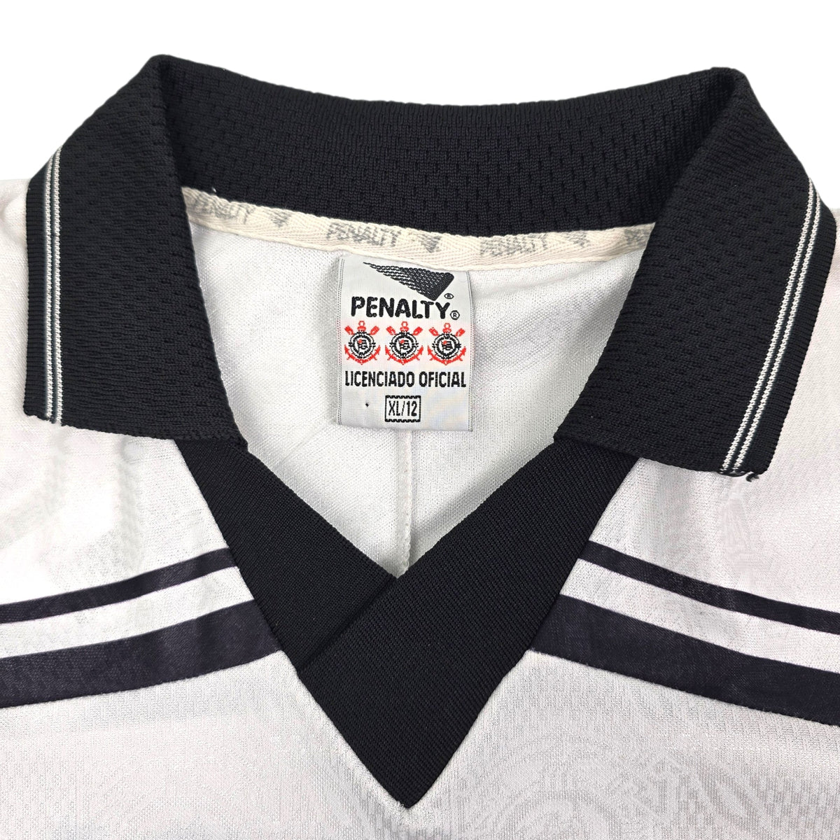 1998 Corinthians Home Football Shirt (XL) Penalty 10 (Marcelinho Carioca) - Football Finery - FF305140
