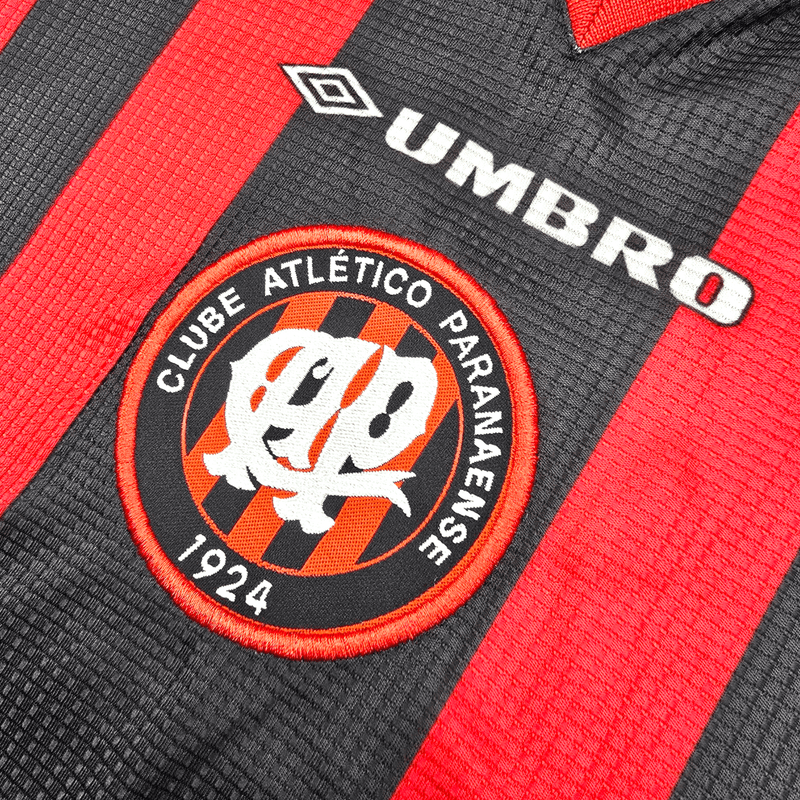 1998/00 Atletico Paranaense Home Football Shirt (L) Umbro #10 - Football Finery - FF300912