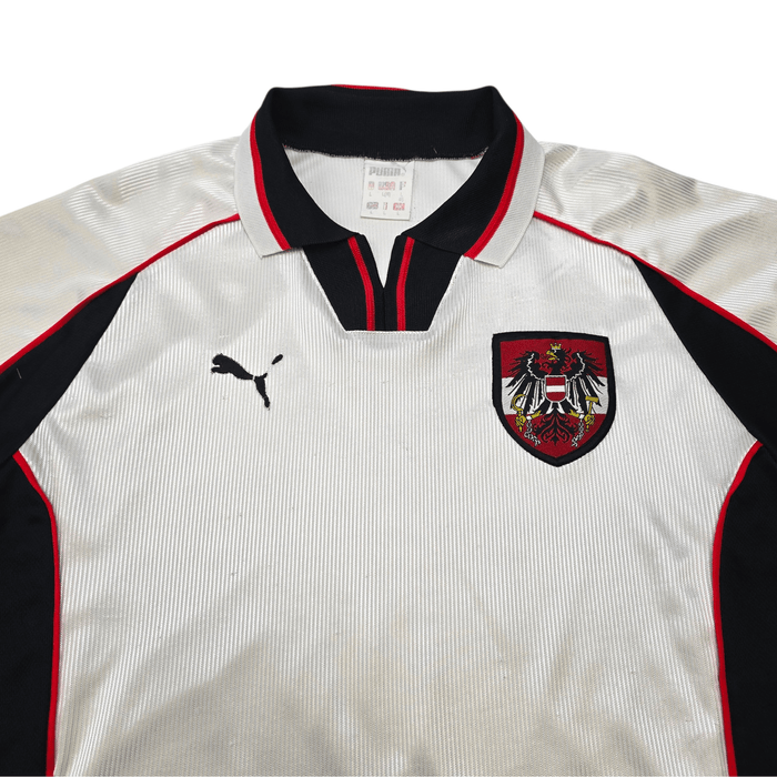 1998/00 Austria Home Football Shirt (L) Puma - Football Finery - FF304322