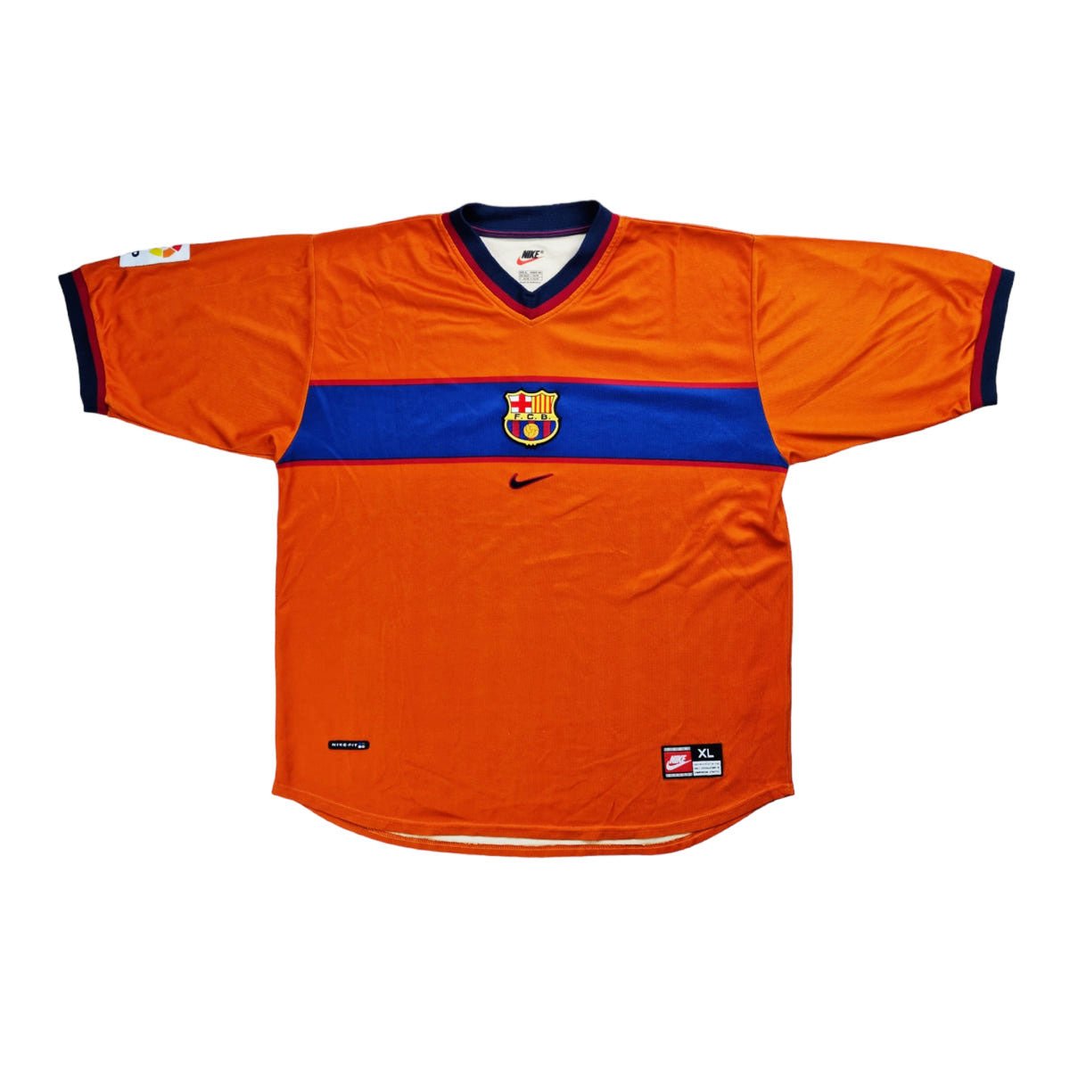 1998 00 Barcelona Third Football Shirt XL Nike Football Finery