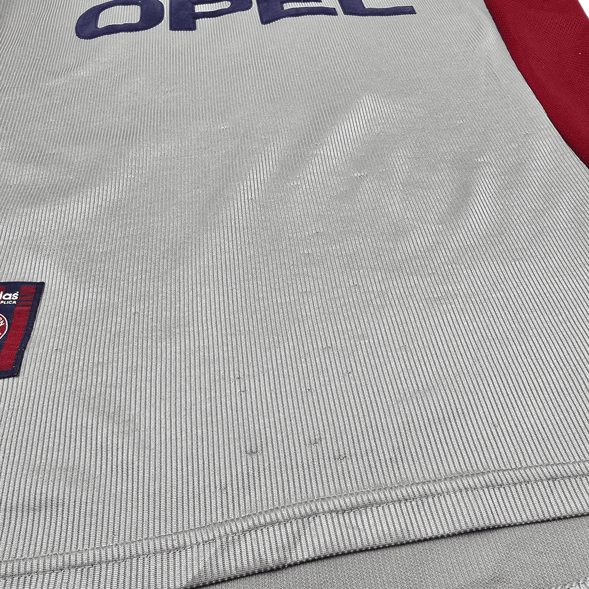 1998/00 Bayern Munich Third Football Shirt (M) Adidas 19 Janker - Football Finery - FF302668