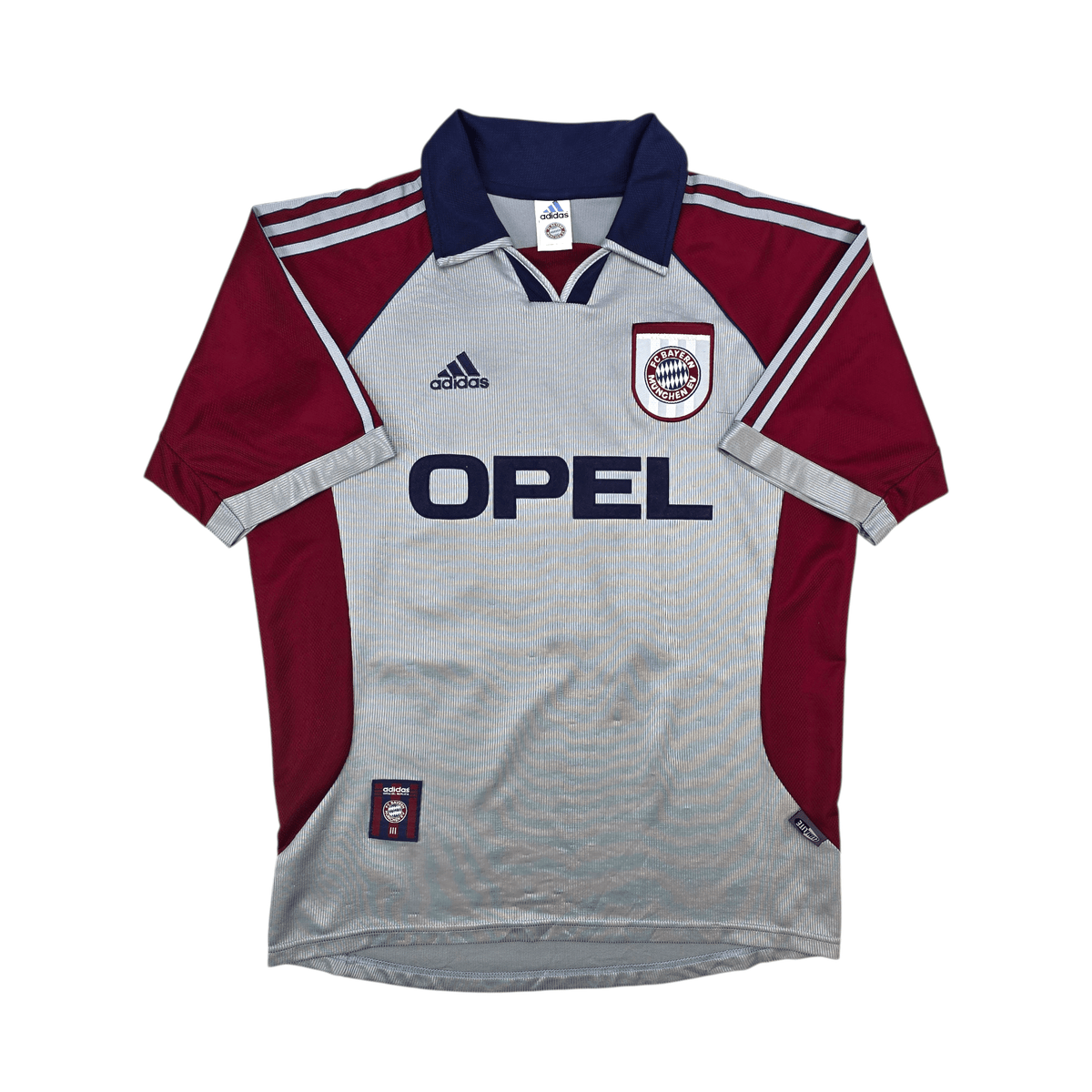 1998/00 Bayern Munich Third Football Shirt (M) Adidas 19 Janker - Football Finery - FF302668
