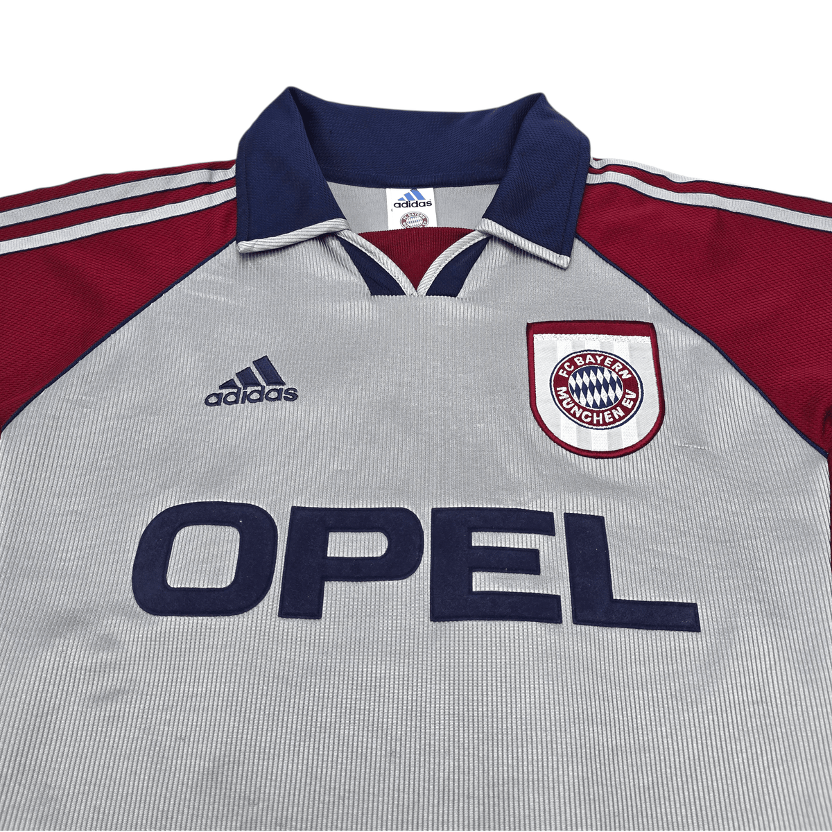 1998/00 Bayern Munich Third Football Shirt (M) Adidas 19 Janker - Football Finery - FF302668