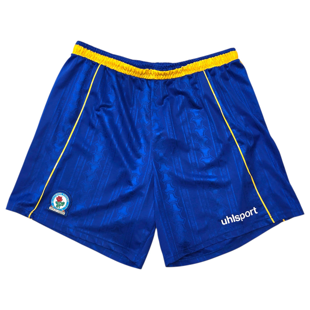 1998/00 Blackburn Rovers Football Shorts (XL) Uhlsport | Away - Football Finery - SS10018