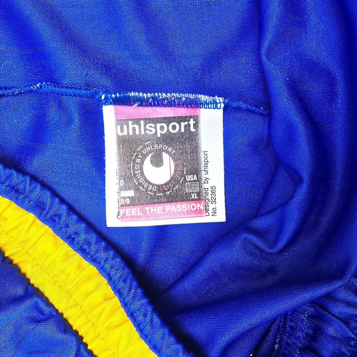 1998/00 Blackburn Rovers Football Shorts (XL) Uhlsport | Away - Football Finery - SS10018