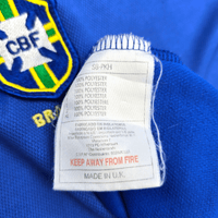 1998/00 Brazil Away Football Shirt (XL) Nike - Football Finery - FF300908