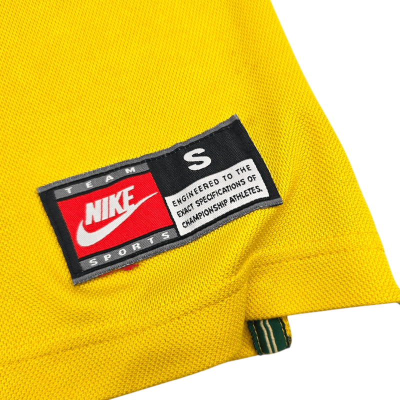 1998/00 Brazil Home Football Shirt (S) Nike 9 Ronaldo - Football Finery - FF301511