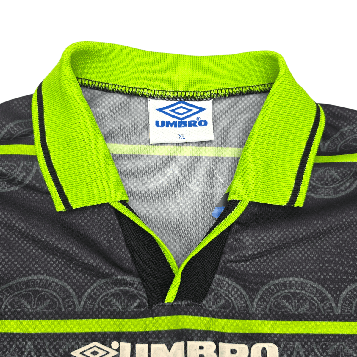 1998/00 Celtic Away Football Shirt (XL) Umbro - Football Finery - FF302093