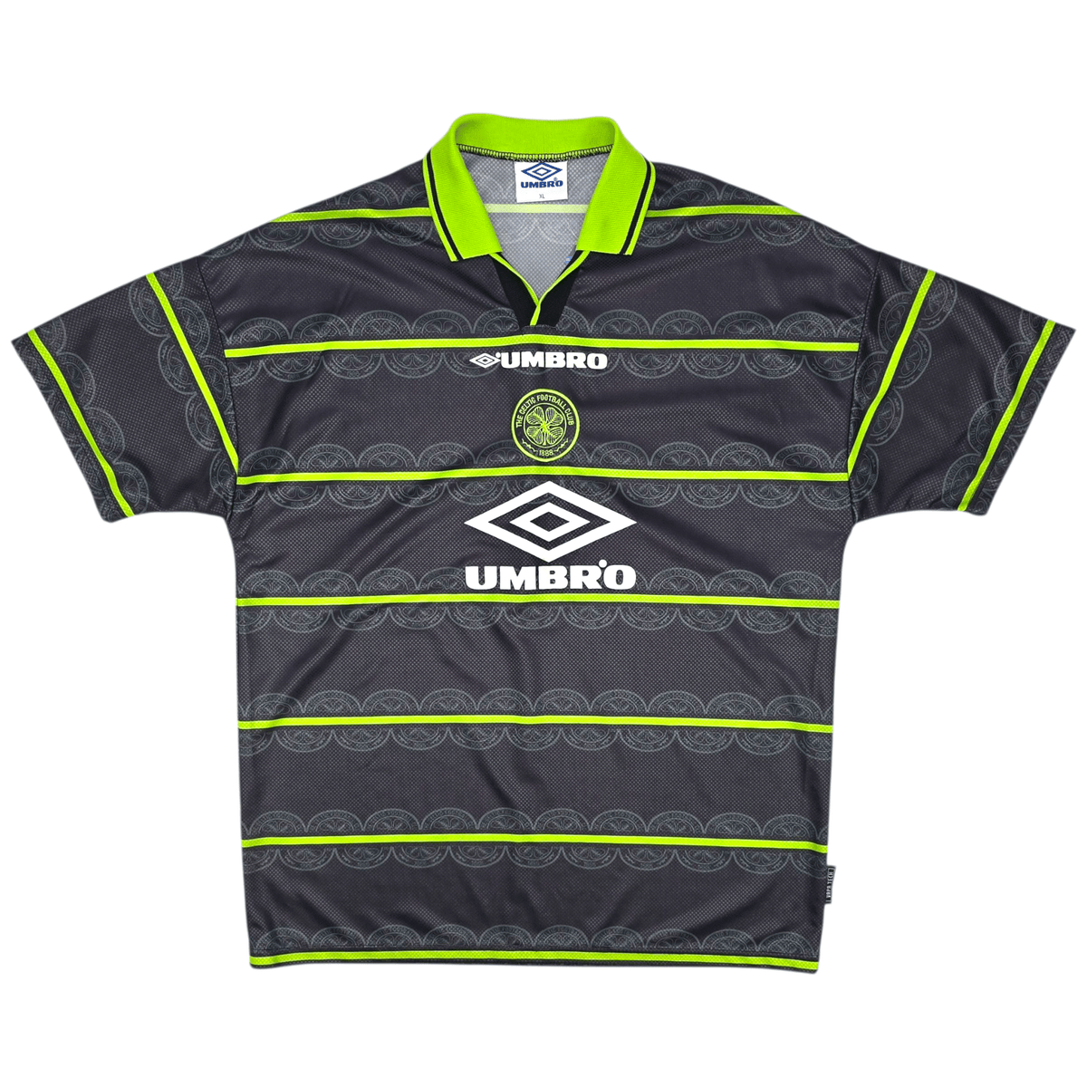 1998/00 Celtic Away Football Shirt (XL) Umbro - Football Finery - FF302093