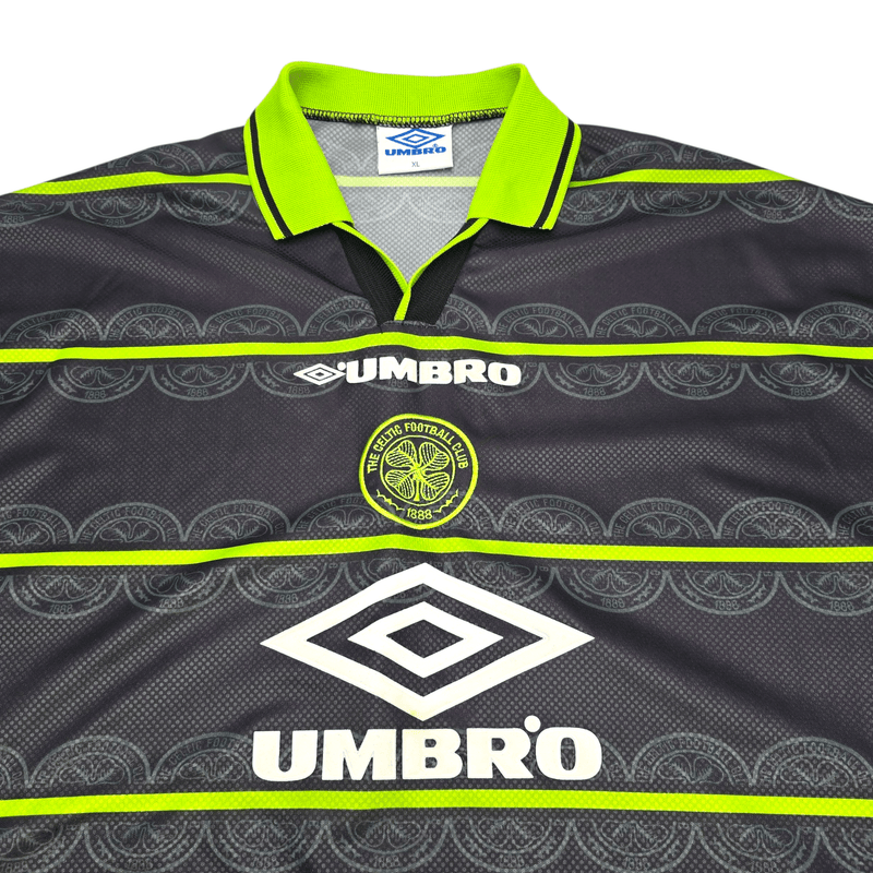 1998/00 Celtic Away Football Shirt (XL) Umbro - Football Finery - FF302093