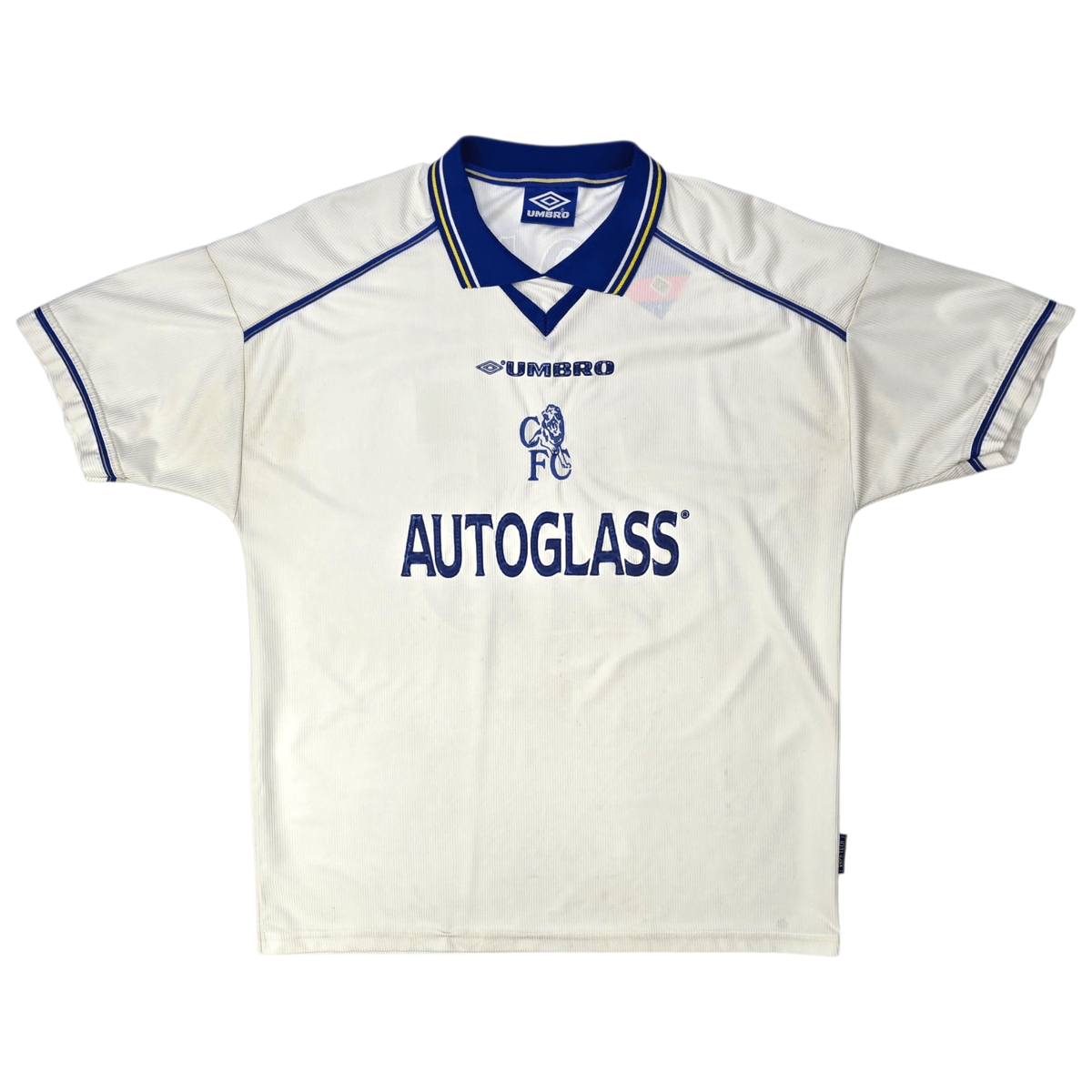 1998/00 Chelsea Away Football Shirt (L) Umbro 25 Zola - Football Finery - FF301588