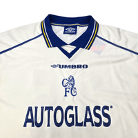 1998/00 Chelsea Away Football Shirt (L) Umbro 25 Zola - Football Finery - FF301588