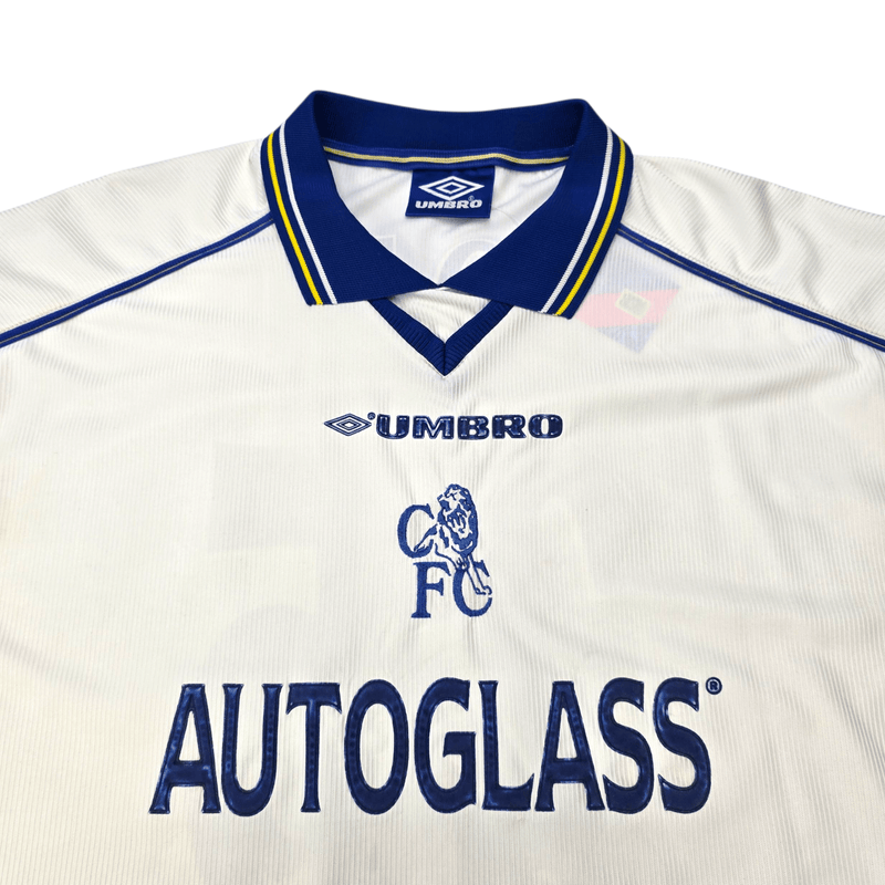 1998/00 Chelsea Away Football Shirt (L) Umbro 25 Zola - Football Finery - FF301588