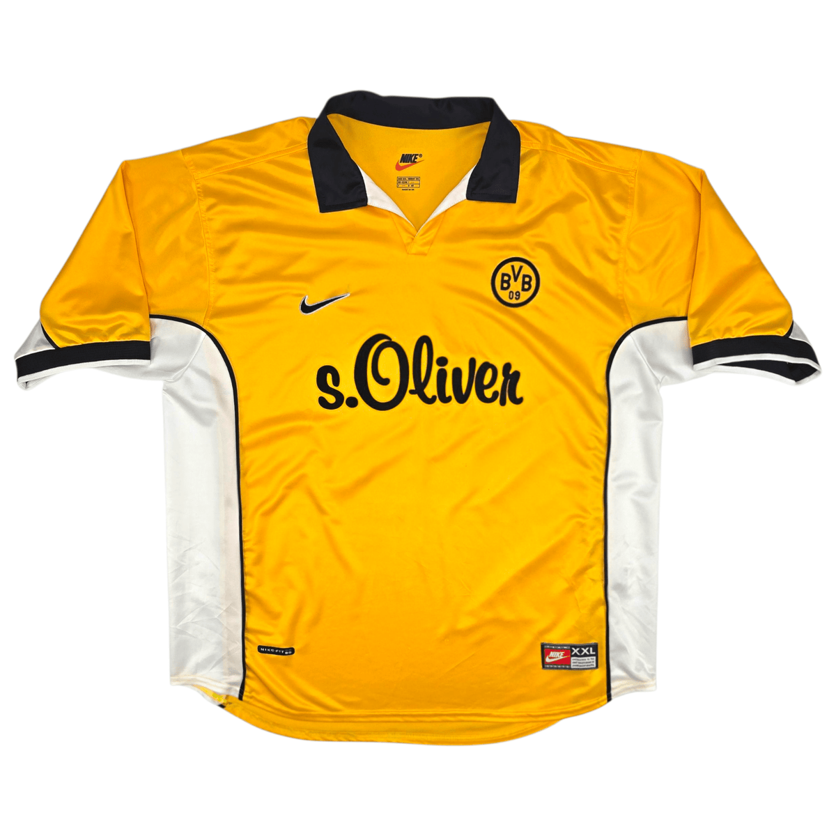 1998/00 Dortmund Home Football Shirt (2XL) Nike - Football Finery - FF300426