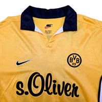 1998/00 Dortmund Home Football Shirt (L) Nike #20 Hassler - Football Finery - FF306829