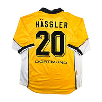 1998/00 Dortmund Home Football Shirt (L) Nike #20 Hassler - Football Finery - FF306829