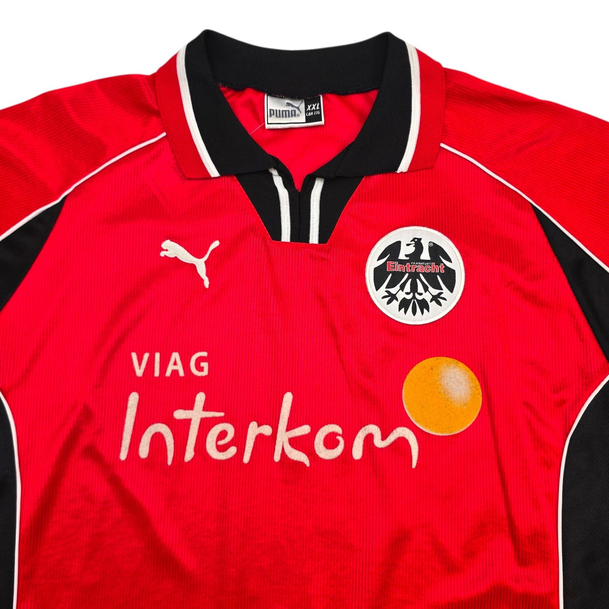 1998/00 Eintracht Frankfurt Home Football Shirt (2XL) Puma - Football Finery - FF304957