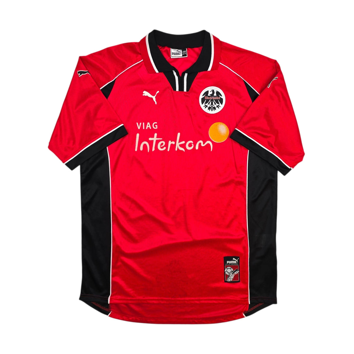 1998/00 Eintracht Frankfurt Home Football Shirt (2XL) Puma - Football Finery - FF304957