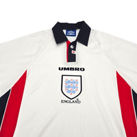 1998/00 England Home Football Shirt (XL) Umbro - Football Finery - FF302936