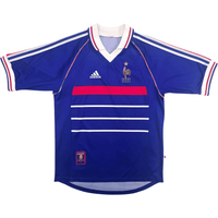 1998/00 France Home Football Shirt (M) Adidas - Football Finery - FF304442